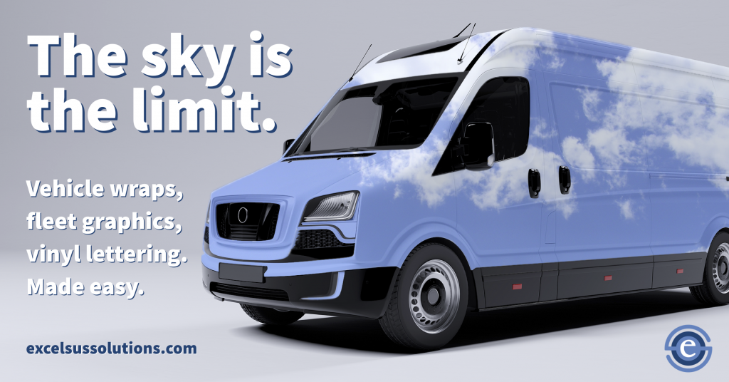 Vehicle Wrap Banner Ad